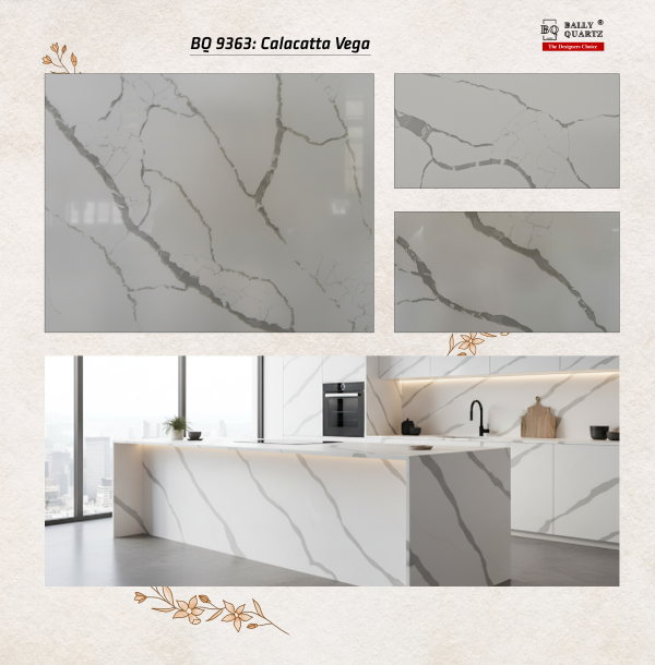 Bally Quartz BQ9363 Calacatta Vega