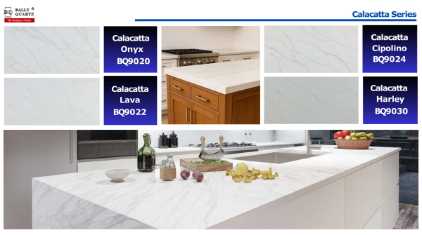 Bally Quartz Calacatta Collection